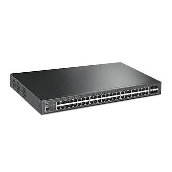 TP-Link TL-SG3452XP JetStream 48 Port Gigabit 4 Port Gigabit L2 Ynetilebilir Switch