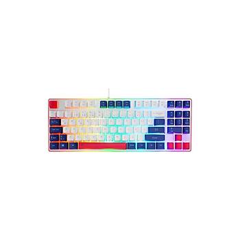 Acer eMachines EAK216 Beyaz-Mavi-K�rm�z� Membrane Switch Kablolu Oyuncu Klavyesi