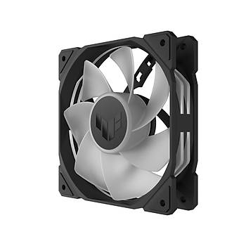 Asus Tuf TR120 Reverse So�utucu Ters Hava Ak��l� Adreslenebilir ARGB 120mm 3l� Siyah Kasa Fan�