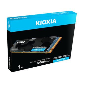 Kioxia Exceria Plus G3 1TB LSD10Z001TG8 5000-3900MB/sn  NVMe M.2 SSD