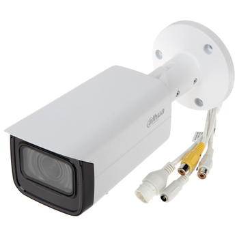 Dahua IPC-HFW2241T-ZAS-27135 2Mpix 2,7-13,5mm Motoriz Lens, H265+ 60Mt Gece G�r��� Dahili Mikrofon Starlight, IP67 PoE Bullet IP Kamera