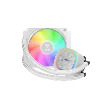 Gamdias Aura Gl 120 V2 Wh White Edition 120mm RGB 1 Fanl� CPU S�v� So�utma