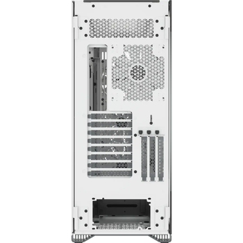 Corsair CC-9011227-WW icue 7000X RGB Temperli Cam 4x140mm Fan Dahili Rgb Kontrolc� Full Tower Ak�ll� Beyaz Bilgisayar Kasas�