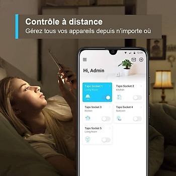 TP-Link Tapo P100 Mini Wi-Fi 4l Akll Priz