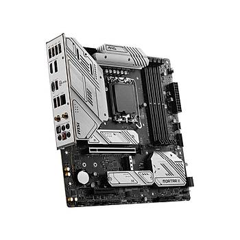 MSI MB MAG B760M Mortar Wifi II Soket 1700 DDR5 7800(OC) PCI-E Gen 5 3X M.2 USB3.2 HDMI DP  1x 2.5G LAN  ATX Anakart