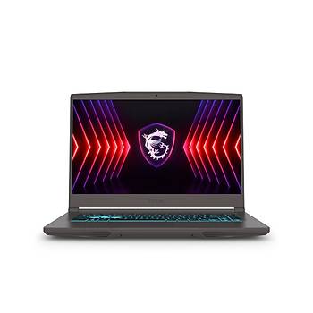 MSI NB Thin 15 B12VE-1625XTR I5-12450H 16GB DDR4 RTX4050 GDDR6 6GB 512GB SSD 15.6 FHD 144Hz FreeDos Gaming Laptop