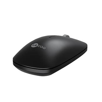 Lenovo Lecoo WS214 Siyah Sessiz Kablosuz Mouse