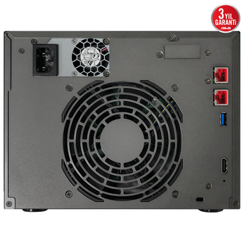 Asustor AS6706T 8Gb DDR4 Ram 6Yuval� 6x22TB Destek 4xM.2 Tower NAS Yedekleme Cihaz�
