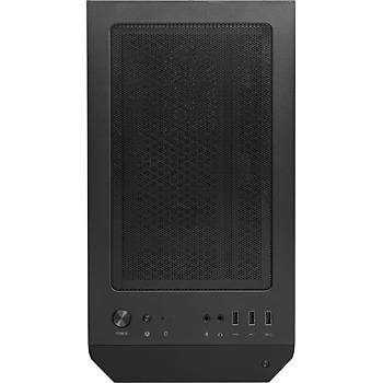 MSI Mag Forge M100R Tamperli Cam 3X120MM 1X120MM ARGB Fan MATX Gaming Bilgisayar Kasas�