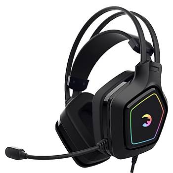 Gamepower Mihawk Siyah 7.1 Surround RGB Gaming Oyuncu Kulakl