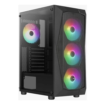 Aerocool Falcon 750W 80+ Bronze 4X12CM Frgb LED Fan, Tempered Glass Yan Panel, USB 3.0 Oyuncu Kasas� (AE-FLC750BR)