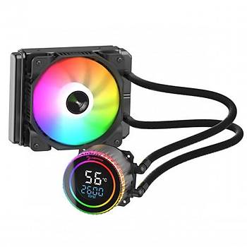 GamePower Skadi Round 120 ARGB AM5/LGA1700 Scaklk Ekranl Sv lemci Soutucu