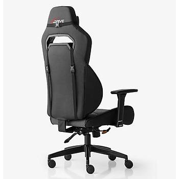 xDrive Gktrk Profesyonel Oyuncu Koltuu Kuma Gri/Siyah