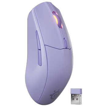 SteelSeries Rival 3 Gen 2  SSM62525 Wireless Lavender Mouse