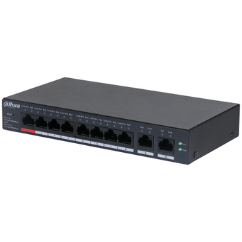 Dahua CS4010-8GT-110 8 Port Gigabit 8 Port PoE 110W +2 Port Uplink Y�netilebilir Switch