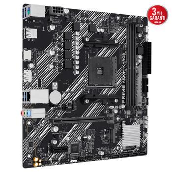 Asus Prime A520M-K ARGB 2xDDR4 1x M.2 DP HDMI AM4 Soket Anakart