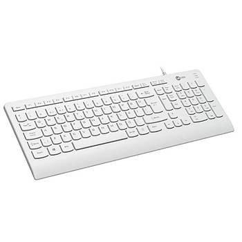 Lenovo KB103-B Lecoo Kablolu Beyaz Tr Q Klavye