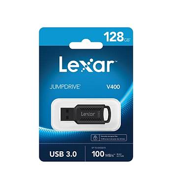 Lexar 128GB JumpDrive V400 USB 3.0 USB Flash Bellek