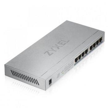 ZyXEL GS1008HP 8 Port Poe GigaBit 60W Y�netilemez Masa�st� Switch