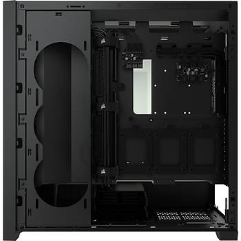 Corsair CC-9011212-WW Icue 5000X Tamperli Cam Yan Panel Mid Tower Bilgisayar Kasası Siyah