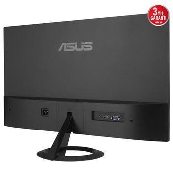 ASUS VZ279HG 27" 1ms, 120Hz, Full HD, HDMI, VGA, IPS LED, �er�evesiz Tasar�m, D���k Mavi I��k, FreeSync GAMING Monit�r