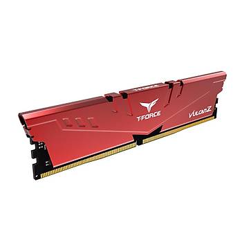 Team T-Force Vulcan Z Red 16GB(2x8GB) 3200Mhz CL16 DDR4 Gaming Ram (TLZRD416G3200HC16FDC01)