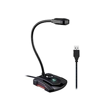 Rampage SN-RMX9 Siyah USB Oyuncu Masaüstü Mikrofon