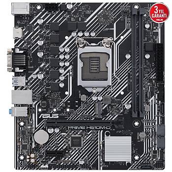ASUS PRIME H510M-D 3200Mhz(OC) DDR4 HDMI VGA M.2 mATX 1200p