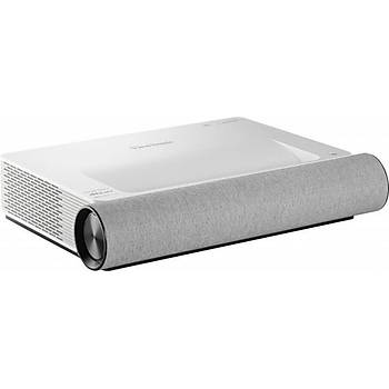 Viewsonic X2000L-4K 3840x2160 4K 2000AL Ultra K�sa Mesafe Aak�ll� Lazer Projeksiyon Beyaz