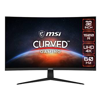 Ms G321CUV 31.5 4ms 60Hz VA UHD HDR Ready Curved Gaming (Oyuncu) Monitr