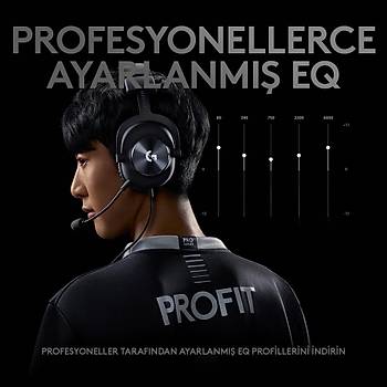 Logitech G Pro X 7.1 Surround Ses Oyuncu Kulaklığı 981-000818