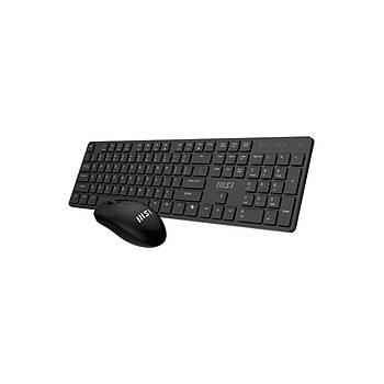 MSI Forge K200 Wirelesss Combo Kablosuz Klavye Mouse Seti