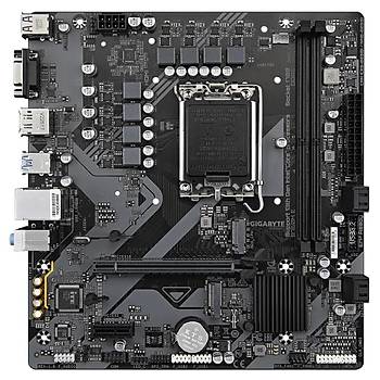 Gigabyte B760M-E Intel B760 Soket 1700 DDR5 7200MHz mATX Gaming (Oyuncu) Anakart