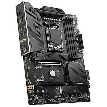 MSI MAG B650 TOMAHAWK WIFI AM5 DDR5 6600MHZ(OC) HDMI DP M.2 USB3.2 2.5G LAN WIFI 6E ATX ANAKART