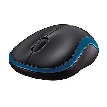 Logitech M185 Kablosuz Mouse-Mavi 910-002236 Mouse