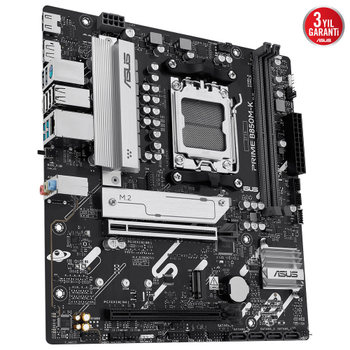Asus Prime B850M-K 2xDDR5 2x M.2 DP HDMI AM5 Soket Anakart