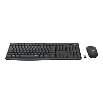 Logitech MK295 Kablosuz Set Sessiz Usb Siyah 920-009804