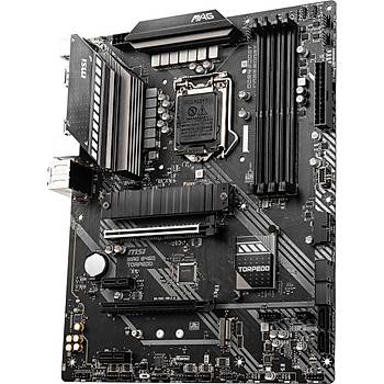 MSI MAG B460 TORPEDO SOKET 1200 DDR4 2933 HDMI DP M.2 USB 3.2 RGB ATX