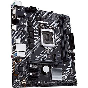 Asus Prime H410M-E Intel H410 LGA1200 DDR4 2933 HDMI VGA M2 USB3.2 Matx 64GB Ram Destei Anakart