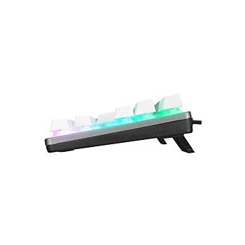 Altec Lansing Algk8404wg Beyaz/gri Blue Swtch Rainbow 87 Tulu Sper Kompakt Mekanik Gaming Oyuncu Klavye