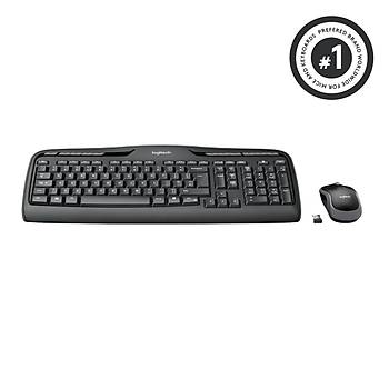 Logitech MK330 Kablosuz Klavye & Mouse Seti-Siyah 920-003988