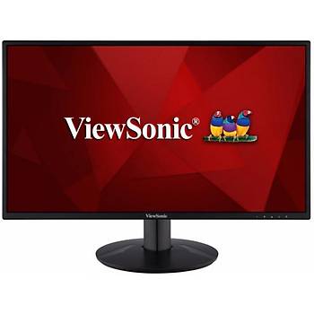 Viewsonic 23.8 VA2418-SH Full HD IPS Panel HDMI+D-SUB Ýnce Çerçeveli Eðlence Monitörü