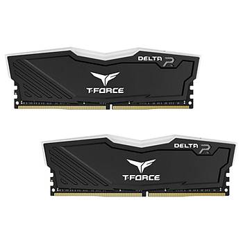 Team T-Force Delta RGB Black 16GB (2x8GB) 3600MHz CL18 DDR4 TF3D416G3600HC18JDC01 Gaming Ram
