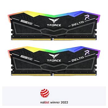 Team T-Force Delta RGB Black 32GB (2x16GB) 5600MHz DDR5 CL38 Gaming Ram (FF3D532G5600HC38GDC01)
