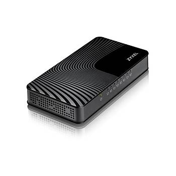 Zyxel GS-108S V2 8 Port 10/100/1000 Mbps Ynetilemez Gigabit Switch