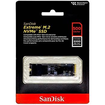 SanDisk Extreme SDSSDX3N-500G-G26 5000-4000MB PCI-E 4.0 500GB M.2 SSD