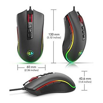 Redragon Cobra RGB Optik Oyuncu Mouse