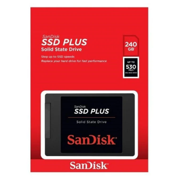 Sandisk SSD Plus 240GB 530MB-440MB/s Sat SSD