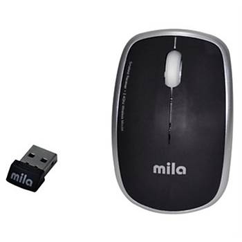 Mila ML402 Silent Serisi Sessiz Kablosuz Siyah Mouse