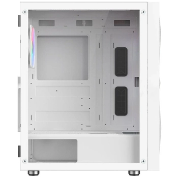 PowerBoost PB-P3509BW USB 3.0 ATX Mesh ARGB Fan Beyaz Kasa